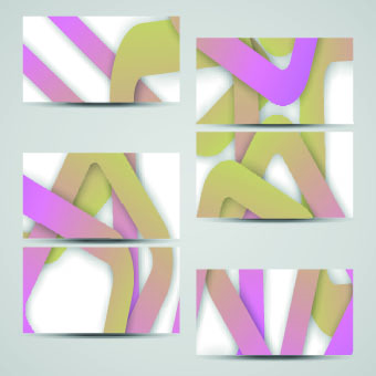 Creative Abstract cards vector 03
