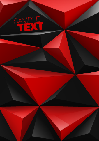 Geometry concept background vector 04