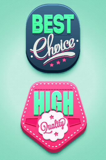 Classic sale tag vector 02