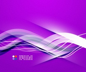 Shiny wave background vector 03