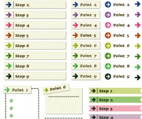 Number web design elements 02