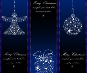 2014 Christmas Star Ornaments elements vector 04