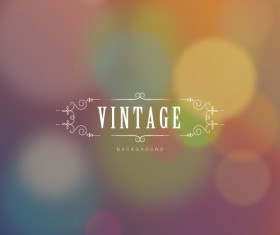 Vintage Halation background vector