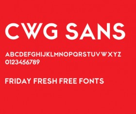 Commonly fonts