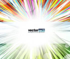Shiny Colored rays background