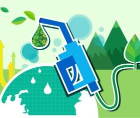 Energy with Environment infographics vector 06