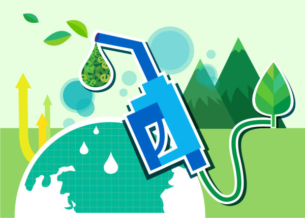Energy with Environment infographics vector 06