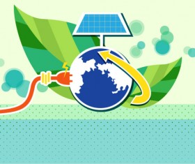 Energy with Environment infographics vector 07