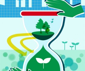 Energy with Environment infographics vector 10