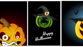 Halloween Jack O Lantern Photoshop Brushes