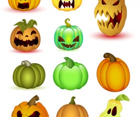 Halloween Pumpkins Photoshop Brushes