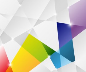 Abstract geometric shapes background