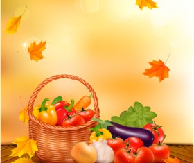 Vector Autumn Leaves Backgrounds art 02