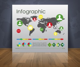 Business Infographic Templates vector set 01