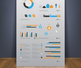 Business Infographic Templates vector set 02