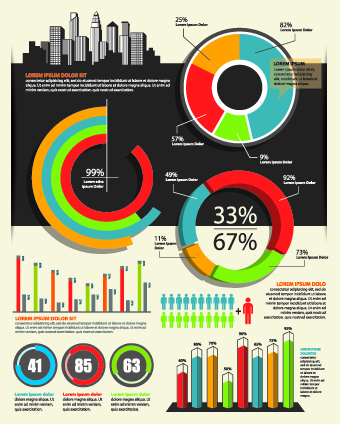 Business Infographic creative design 445