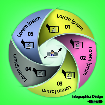 Business Infographic creative design 460