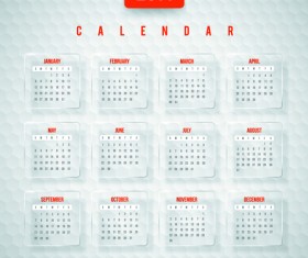 Calendar 2014 vector huge collection 12