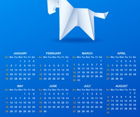 Calendar 2014 vector huge collection 34