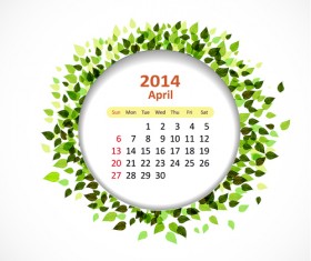 Calendar 2014 vector huge collection 51