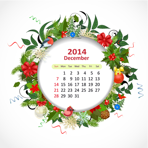 Calendar 2014 vector huge collection 59