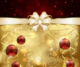 Bright christmas backgrounds vector 05