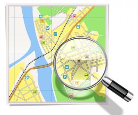 City map GPS vectro 05