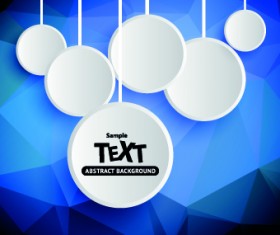 Colorful abstract shapes background vector 05