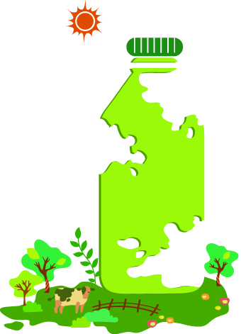 Ecology objects illustration design vector 04