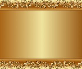 Luxury Golden vector background 02