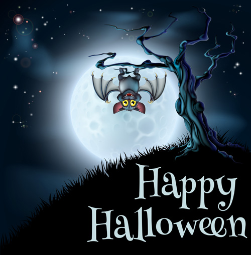 2013 Halloween vector background 03