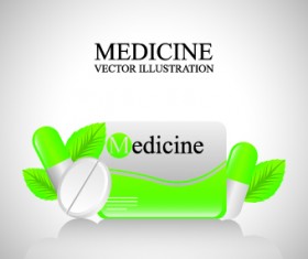 Health with Medical elements vector 01