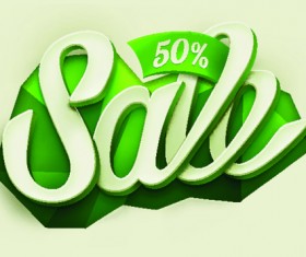 Label sale creative vector 01
