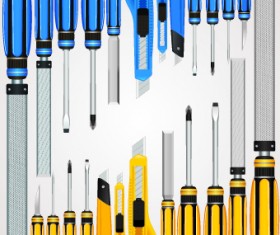 Different Mechanical Tools vector 04