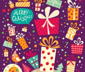 2014 Cute Cartoon Christmas elements vector 03