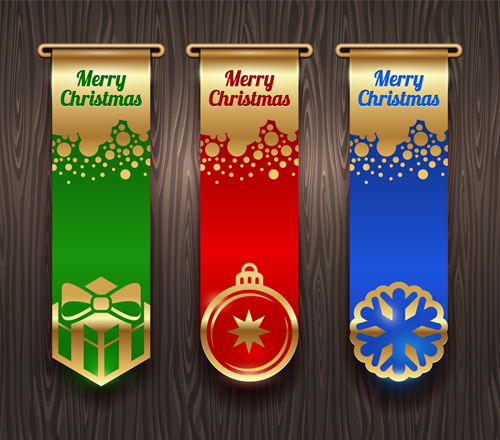New Year 2014 Christmas elements set vector 10