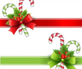 New Year 2014 Christmas elements set vector 14