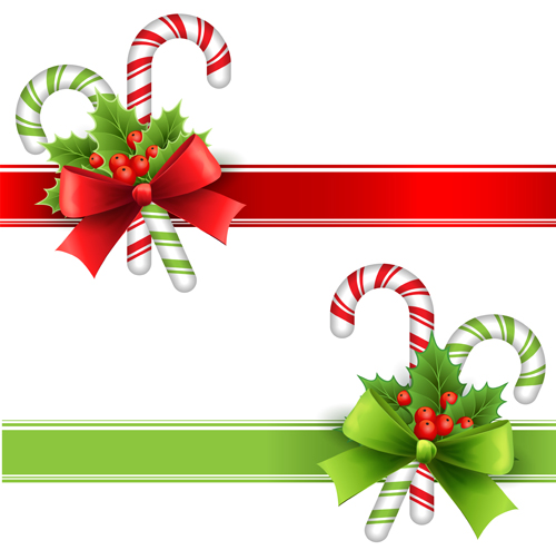 New Year 2014 Christmas elements set vector 14