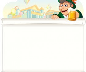 Oktoberfest design elements vector set 02