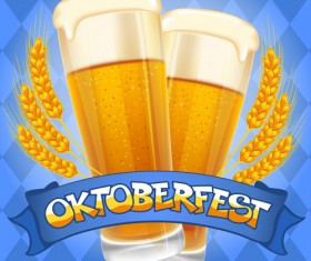 Oktoberfest design elements vector set 20