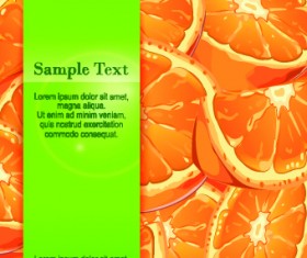 Orange background vector graphic