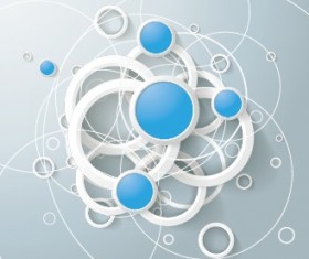 3D Paper background vector design 04