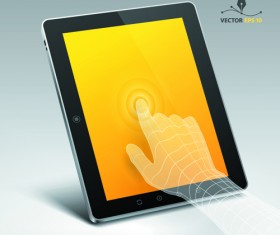 Vector phone template design 04