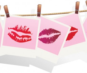 Valentines Day Romantic ornaments vector 05