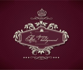 Vintage Spring floral background 20