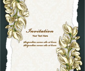 Vintage Spring floral background 26