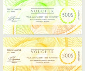 Voucher template vector design 02
