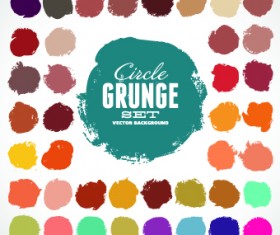 Watercolor splash backgrounds vector 01