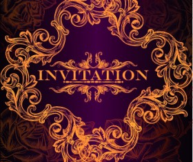 Wedding invitations luxury background 05