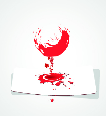 Wine art background vector 01